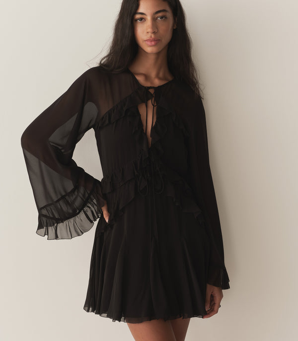 Dôen CLARISSE DRESS BLACK