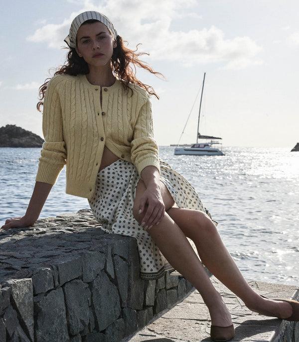 Dôen DELIA SKIRT RIVIERA FOULARD