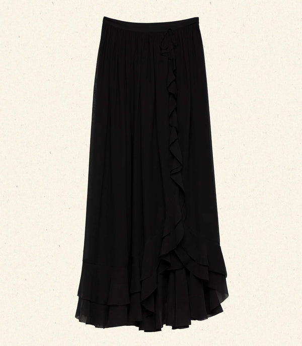 Dôen ELISA SKIRT BLACK