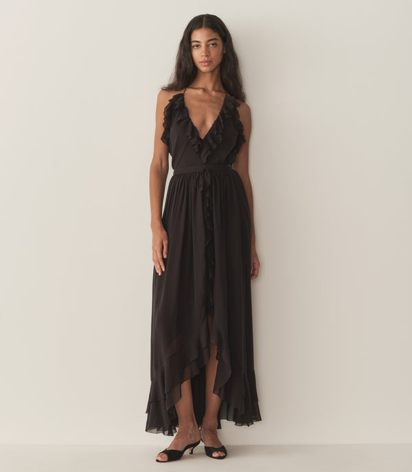 dôen ELISA SKIRT BLACK