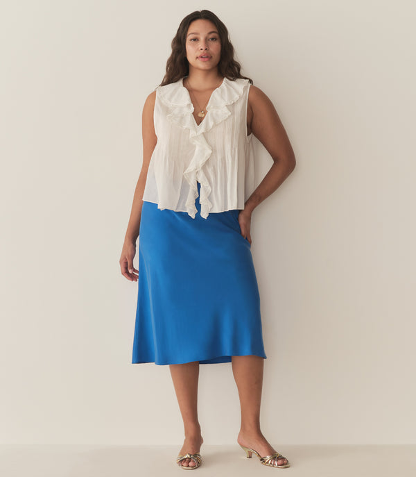 Dôen ELOWENA SKIRT IVORY STRAWBERRY MOON FLORAL