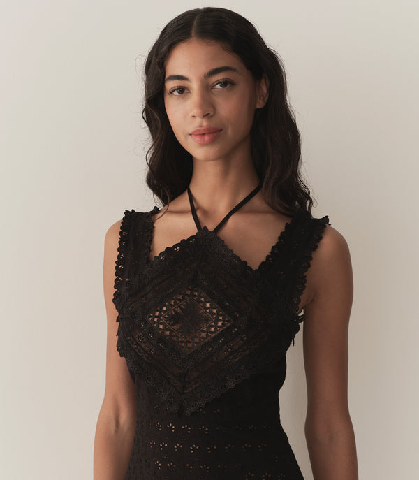 Dôen FRIEDA DRESS BLACK