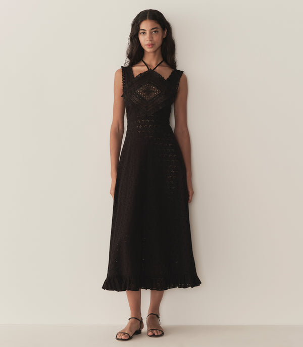 Dôen FRIEDA DRESS BLACK