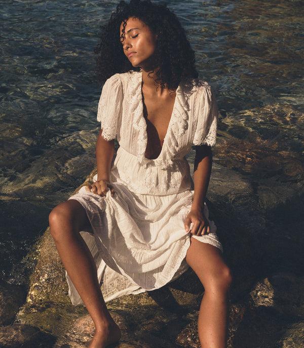 Dôen GABRIELLA DRESS SALT