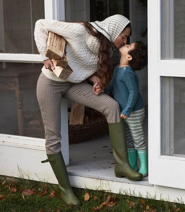 Dôen GILLIAN SWEATER IVORY