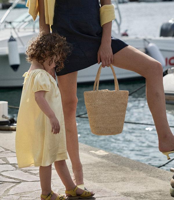 Dôen GOLDIE DRESS CREME CITRON