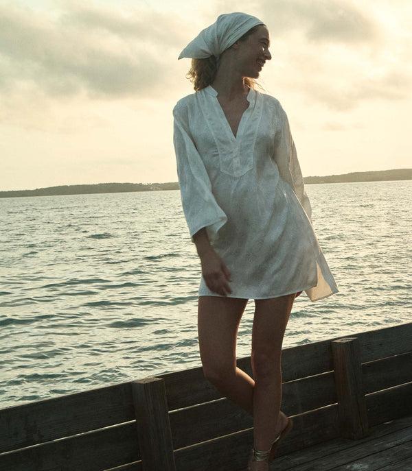 Dôen LEONA DRESS GILDED MARGUERITE JOLIE