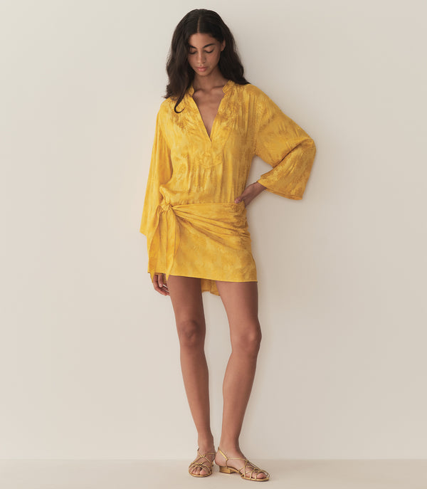 Dôen LEONA DRESS GILDED MARGUERITE JOLIE