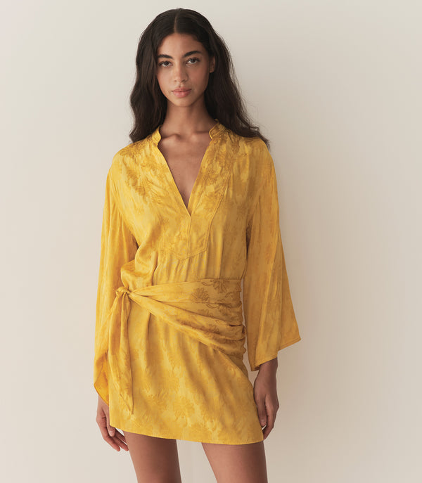 dôen LEONA DRESS GILDED MARGUERITE JOLIE