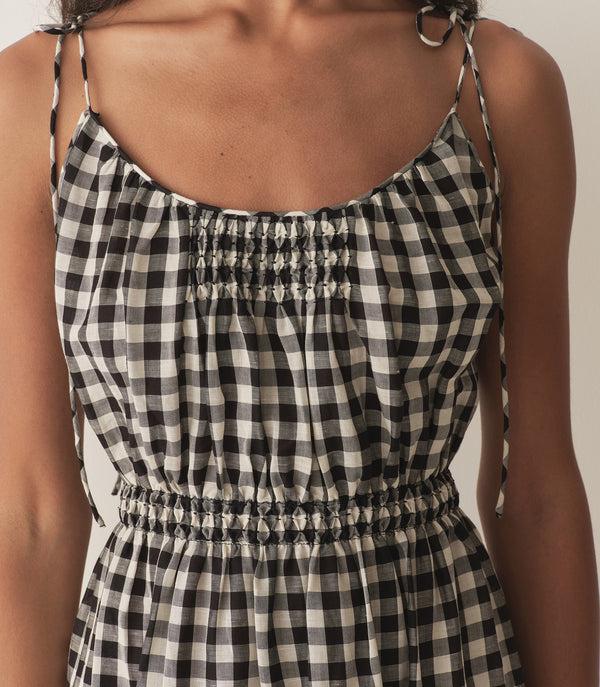Dôen LESLIE DRESS MARILYN GINGHAM