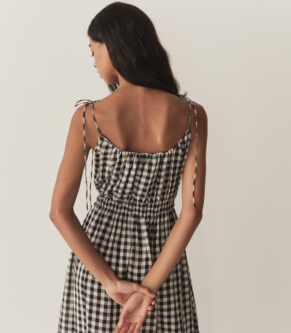 Dôen LESLIE DRESS MARILYN GINGHAM