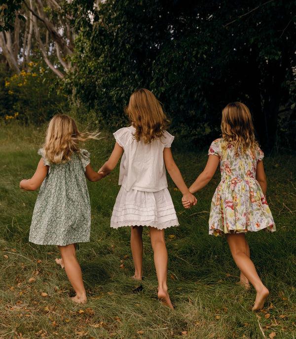 Dôen LITTLE SEBASTIANE SKIRT SALT