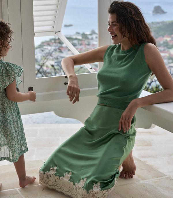 dôen LOUDEN TOP LIGHT KELLY GREEN