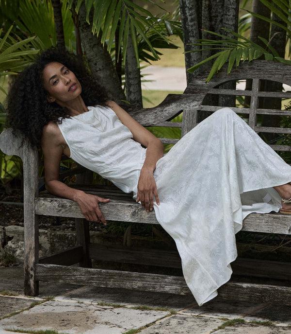 Dôen LOUISA DRESS SALT MARGUERITE JOLIE