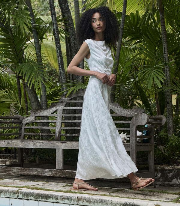 dôen LOUISA DRESS SALT MARGUERITE JOLIE