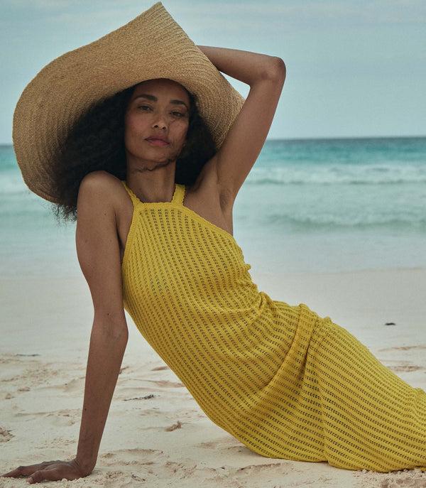 dôen LYRIANNA DRESS CITRUS