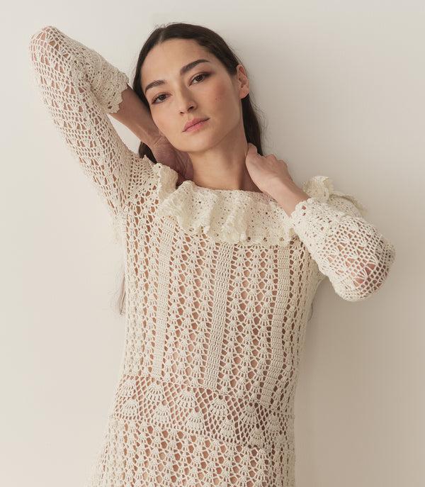 Dôen MARGOT DRESS PEARL