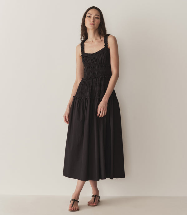 Dôen MARIANNE DRESS BLACK
