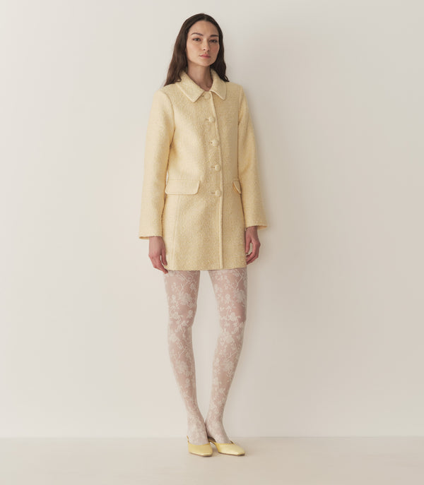 Dôen MARIBETH COAT WILD HONEYSUCKLE