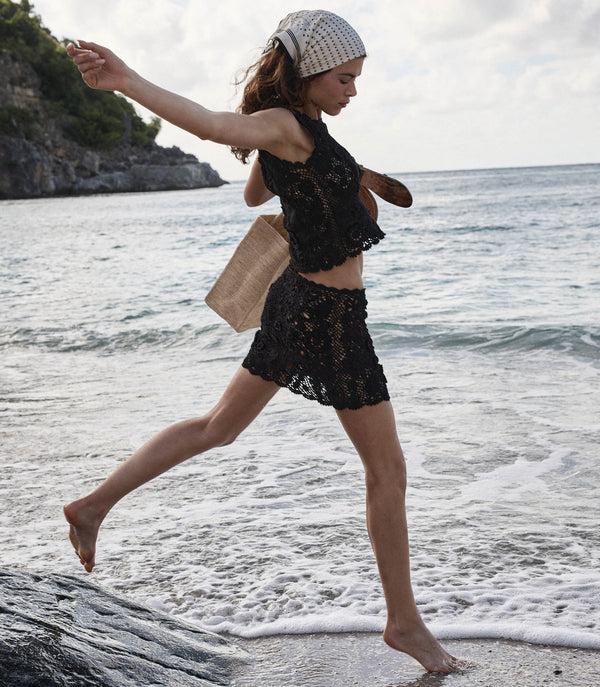 Dôen MARITZA SKIRT BLACK