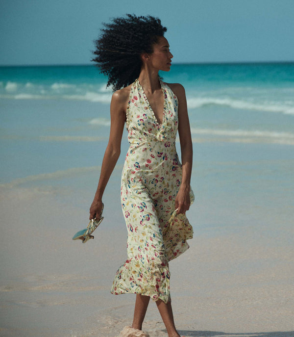 Dôen MAZARIN DRESS WINDSWEPT BLOOMS