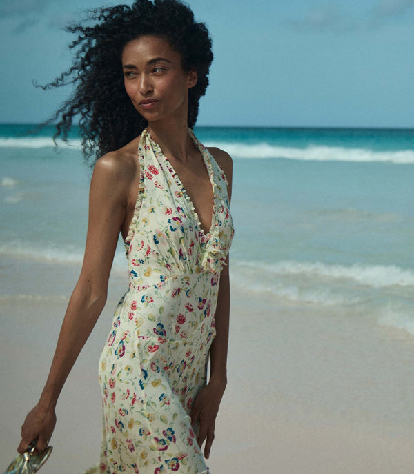 Dôen MAZARIN DRESS WINDSWEPT BLOOMS