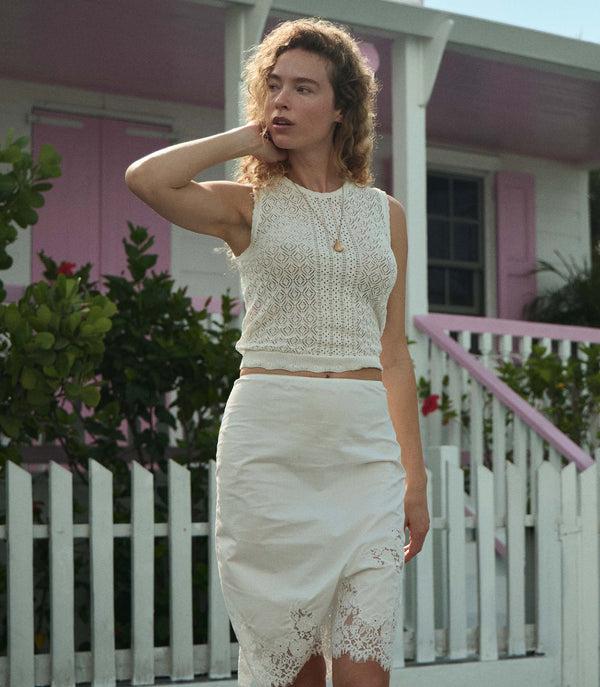 Dôen MELANIE SKIRT SALT