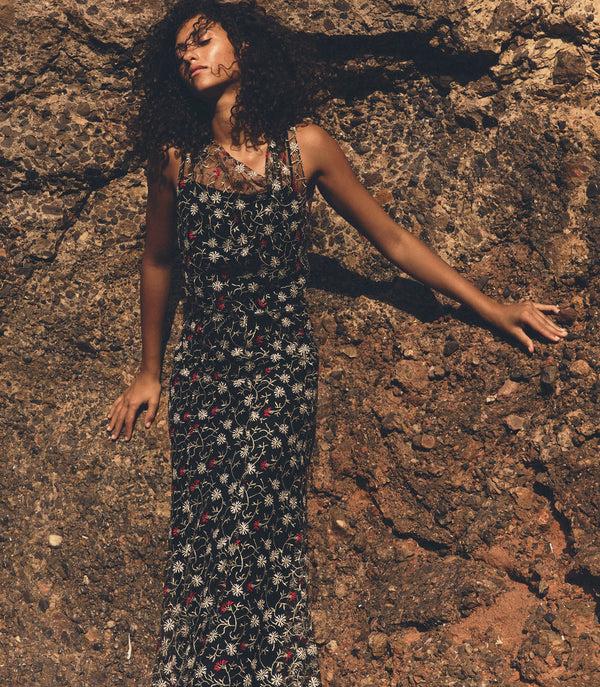 dôen MIREILLE DRESS JARDIN DE MARGUERITES