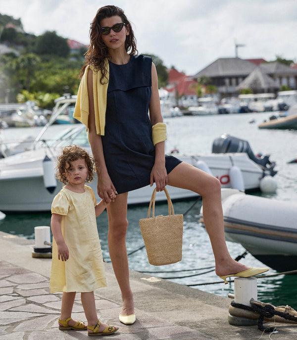 Dôen MONROE DRESS NAVY