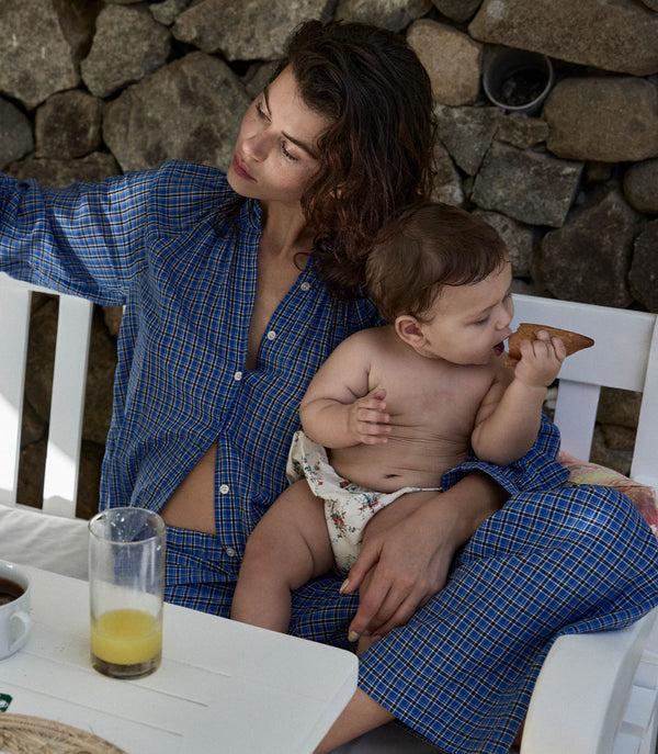 Dôen MORGAN PANT CASSIS CHECK