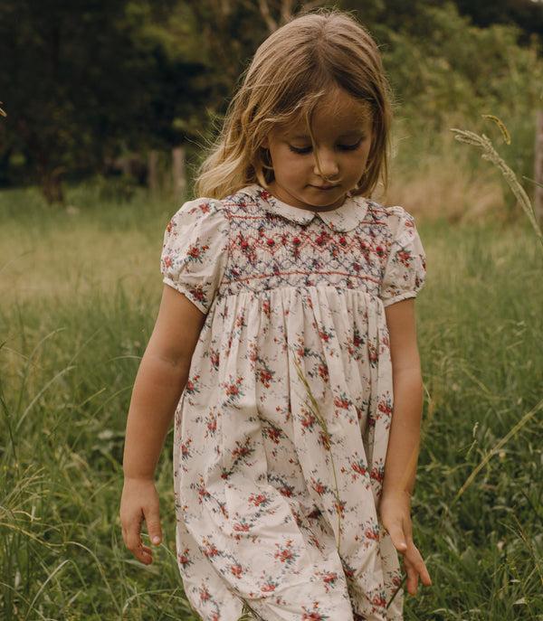 Dôen ROSETTE DRESS LIBERTY ALESSIA ROSE