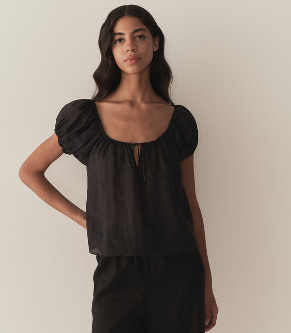 dôen SOLINA TOP BLACK