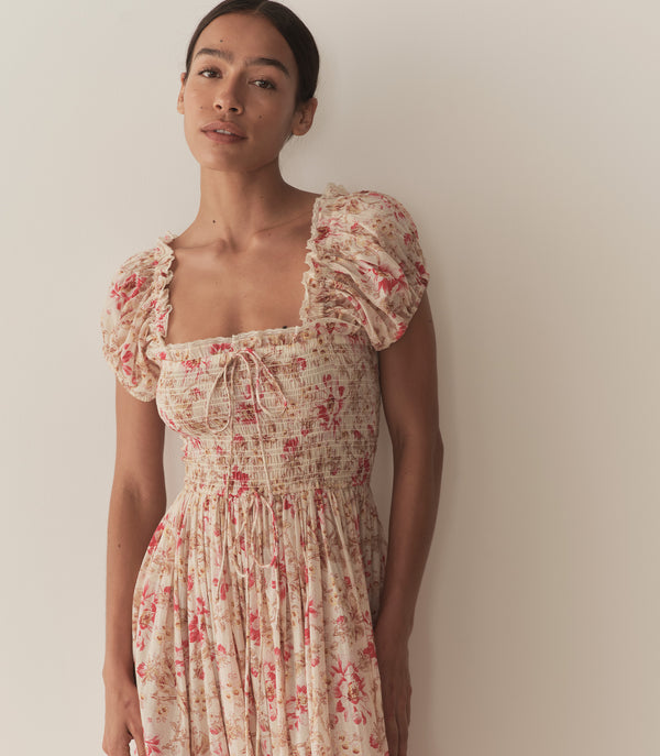 Dôen STANZA DRESS FLEURS DE PROVENCE