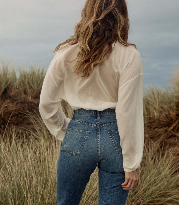 Dôen THE JANE BLOUSE BLACK