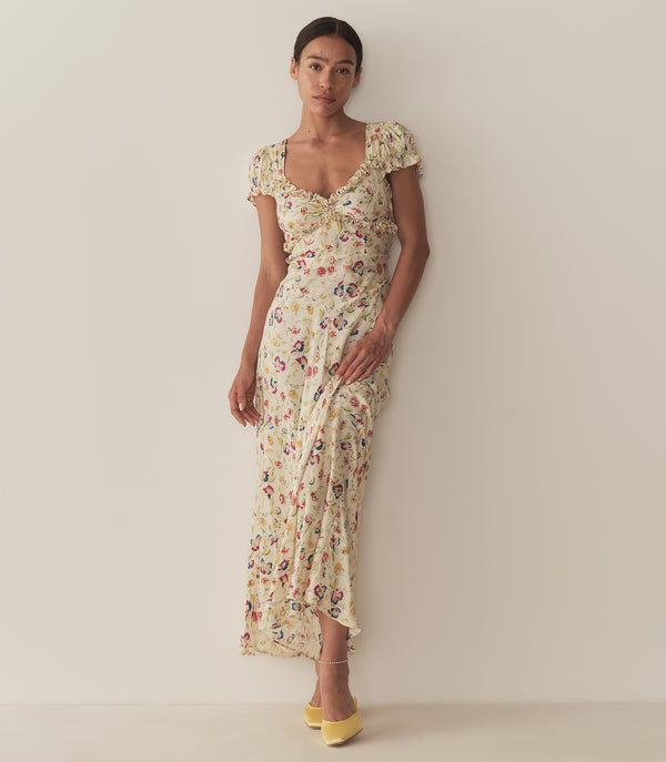 Dôen VALERINE DRESS WINDSWEPT BLOOMS