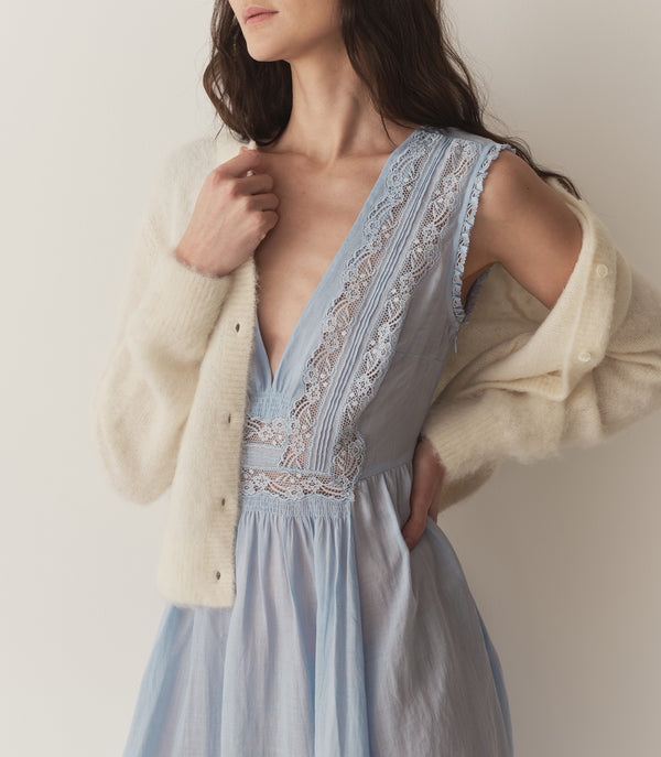 Dôen VICTORIA DRESS ICY BLUE