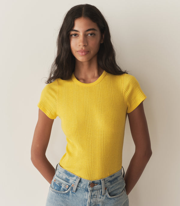 Dôen VIVI CASHMERE TEE SALT