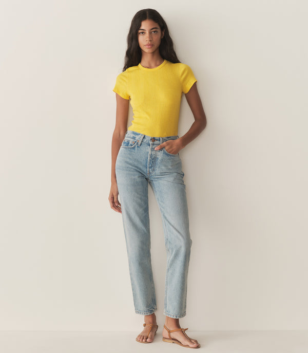 Dôen VIVI CASHMERE TEE SALT