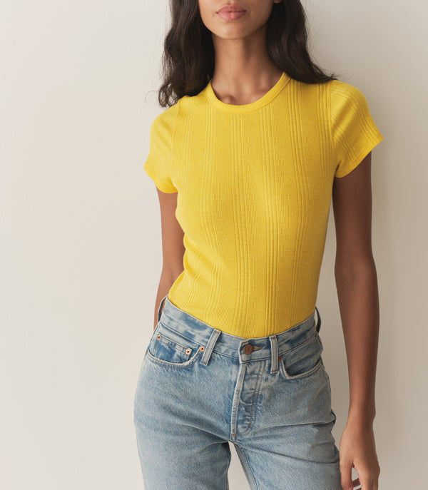 Dôen VIVI CASHMERE TEE SALT