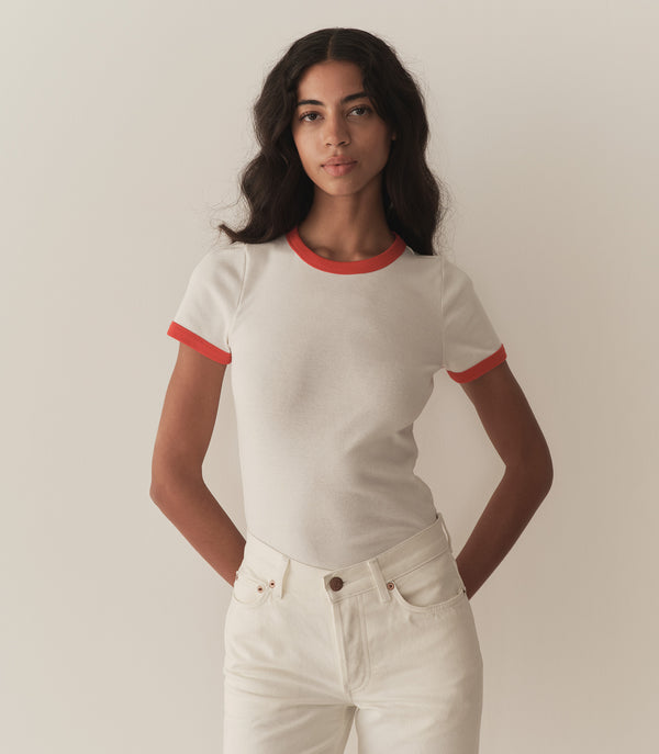 dôen VIVI RINGER TEE SALT