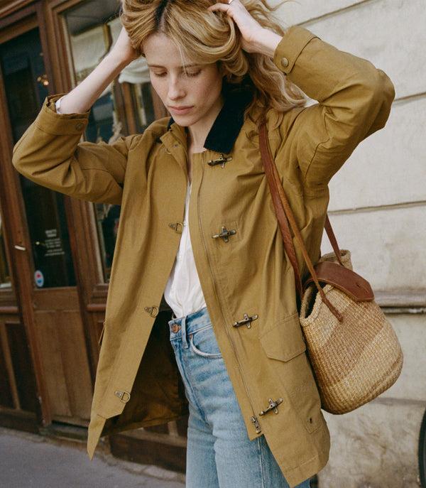 dôen WAVERLEY RAINCOAT ANTELOPE