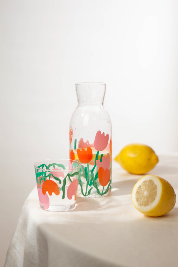 Doiy Bloom Jar & Glass