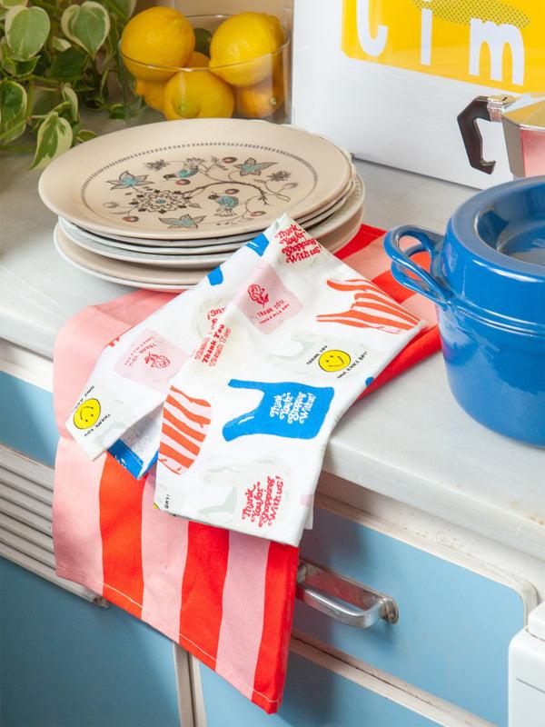 Doiy Corner Shop Tea Towels