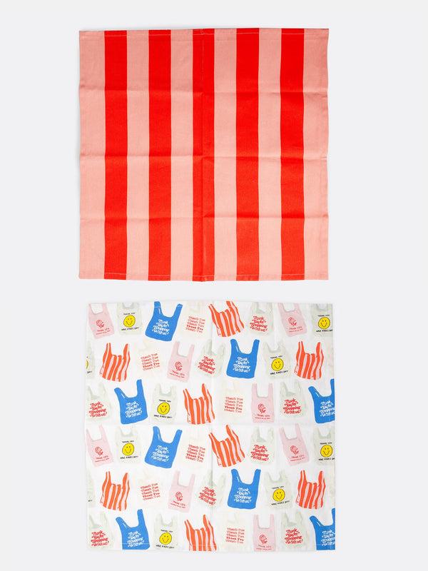 Doiy Corner Shop Tea Towels