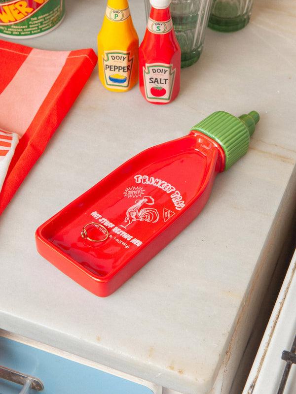 Doiy Corner Shop Trinket Tray Sriracha