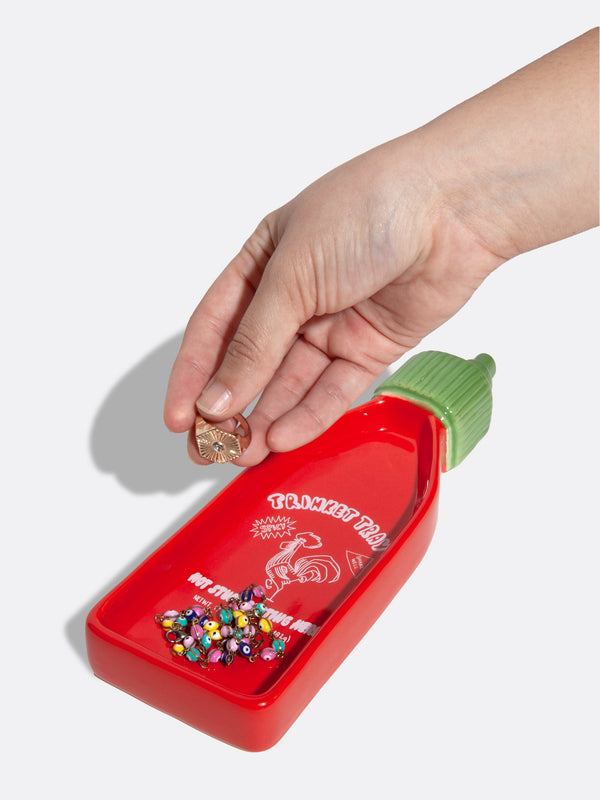 Doiy Corner Shop Trinket Tray Sriracha