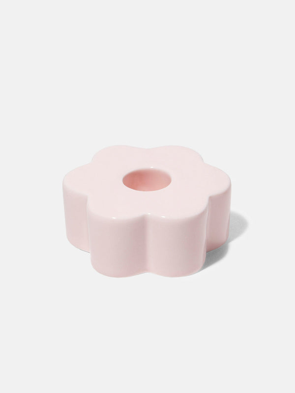 doiy Daisy Candle Holder Pink