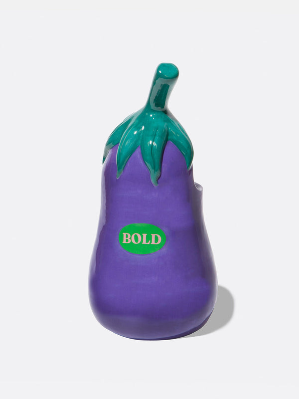 Doiy Farmers' Market Eggplant Utensils Pot