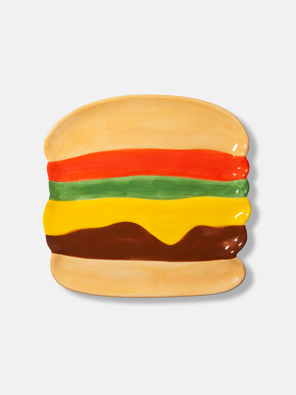doiy Fast Food Plate Burger