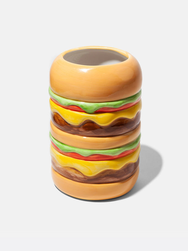 Doiy Fast Food Vase Burger